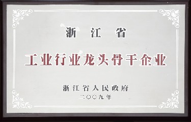 浙江省(shěng)工業行業(yè)龍頭(tóu)骨幹企業(yè)