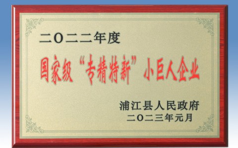 喜添國家榮譽(yù)！杭機入選(xuǎn)國家(jiā)級(jí)專(zhuān)精特(tè)新“小巨人(rén)”企業(yè)